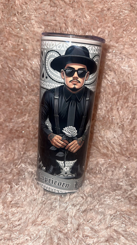 Capricorn Chicano Tumbler